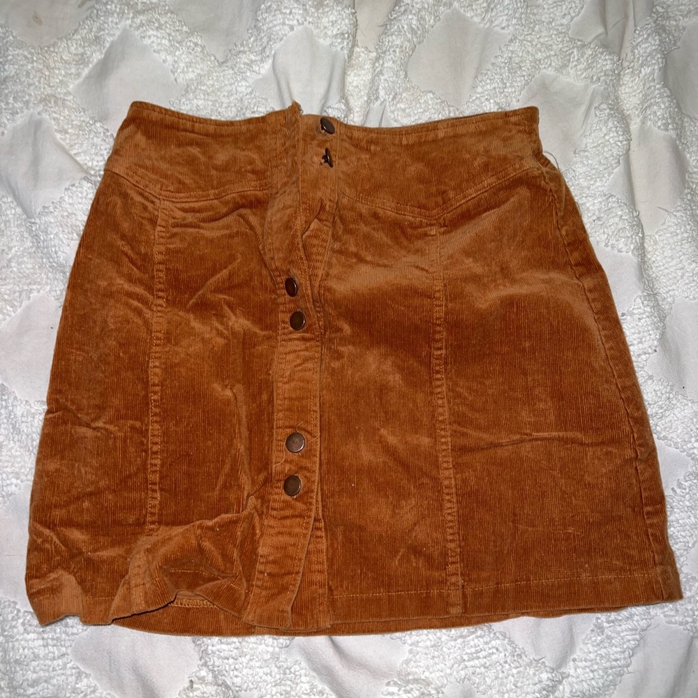 Francescas corduroy skirt